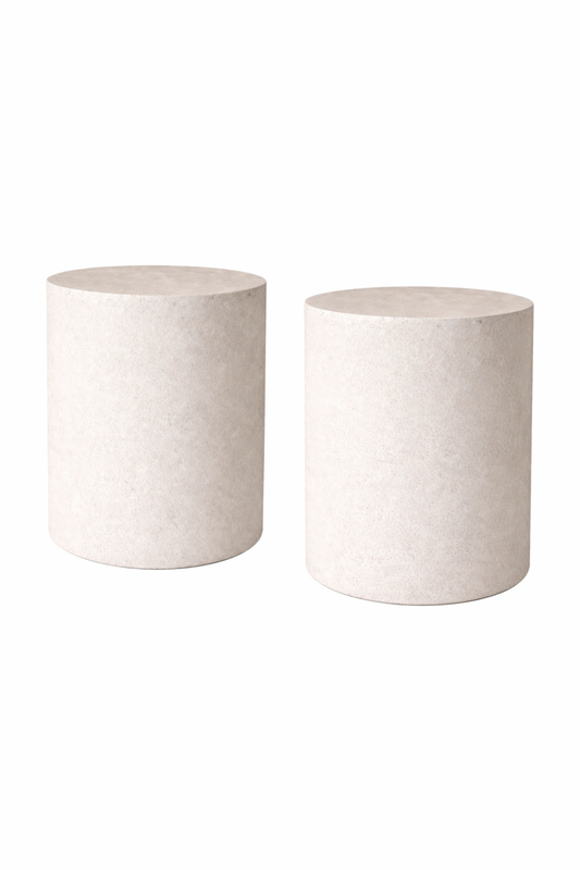 Set de Mesas Laterales Piedra - Ivory