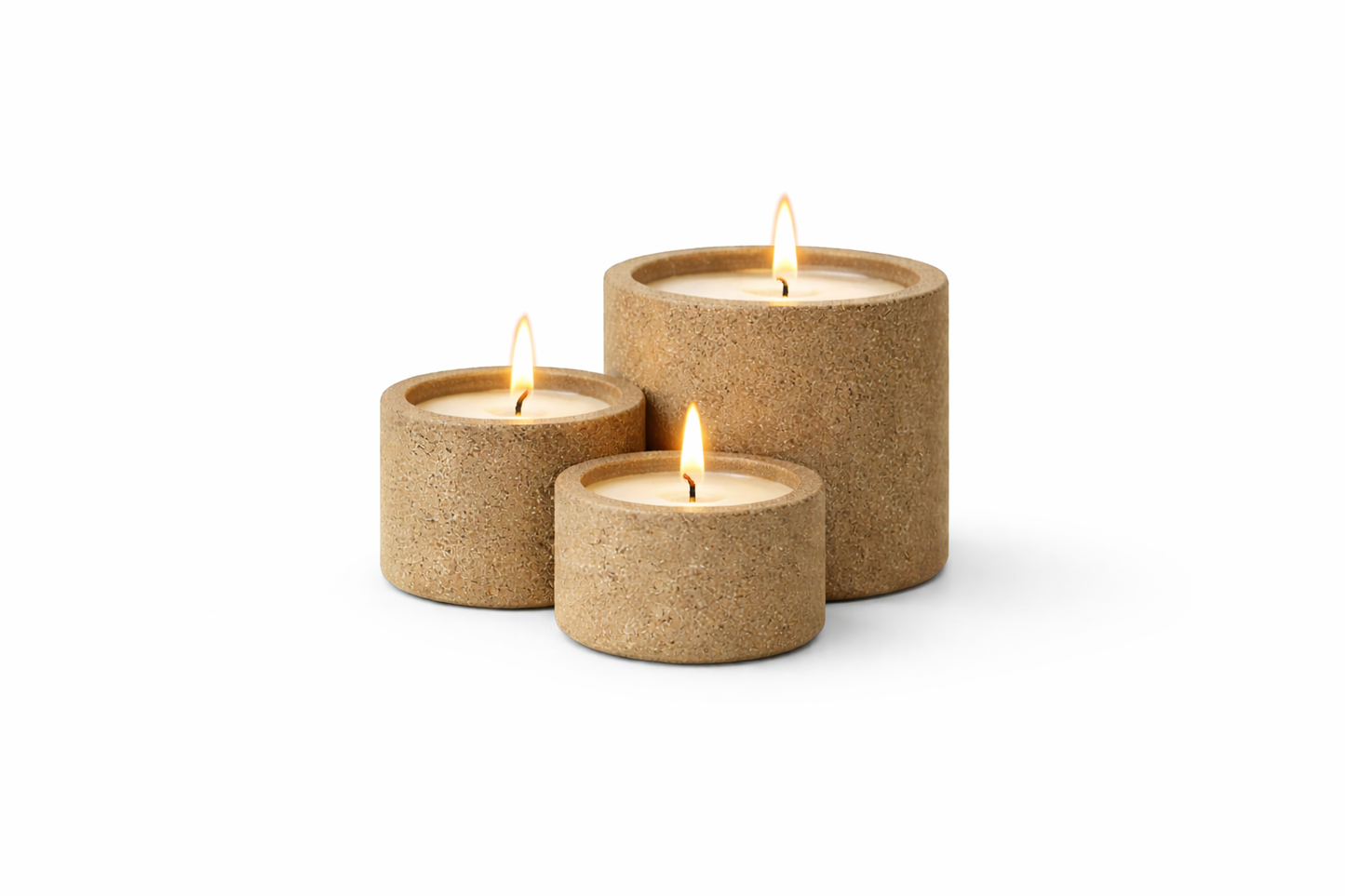 Velas Orión - Amarillo Oxido