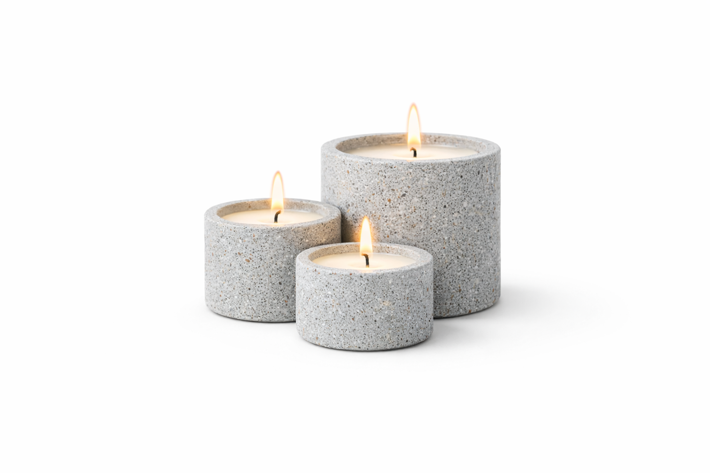 Velas Orión - Gris Claro