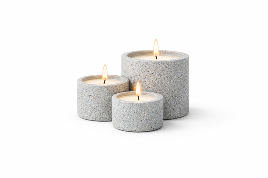 Velas Orión - Gris Claro
