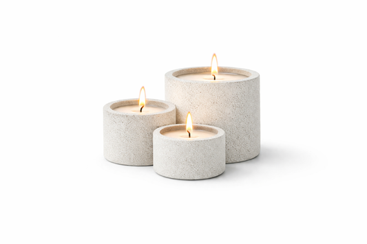 Velas Orión - Ivory