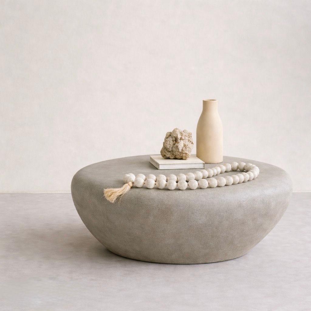 Mesa de Piedra Grande - Gris Claro