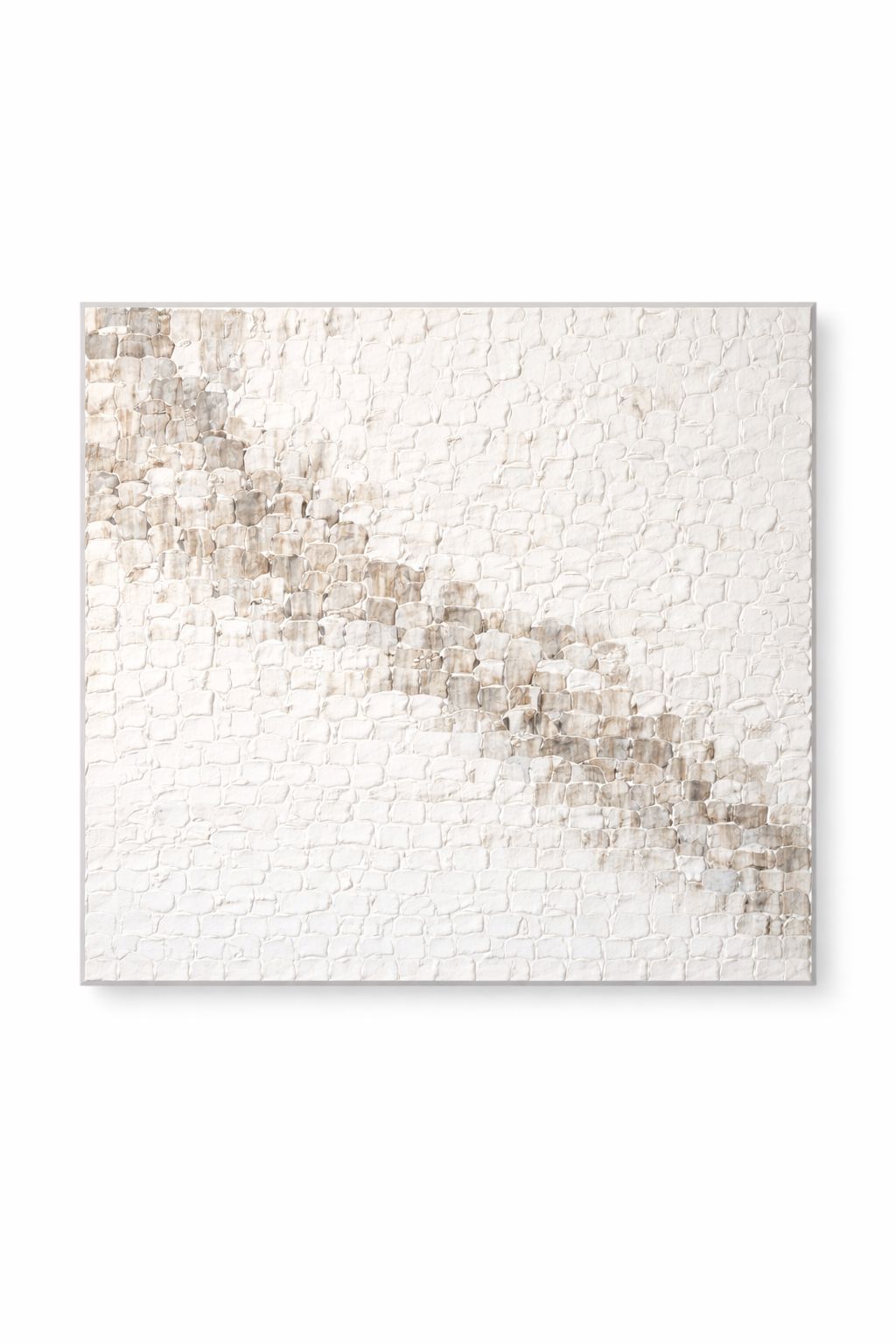 Escultura de pared sobre lienzo - Diseño Kab’ Tierra Viva