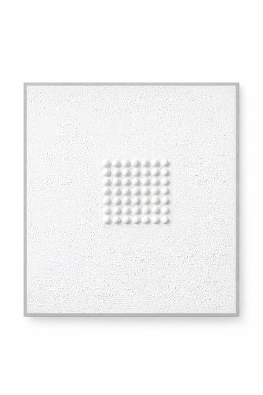 Escultura de pared sobre lienzo - Diseño Éter