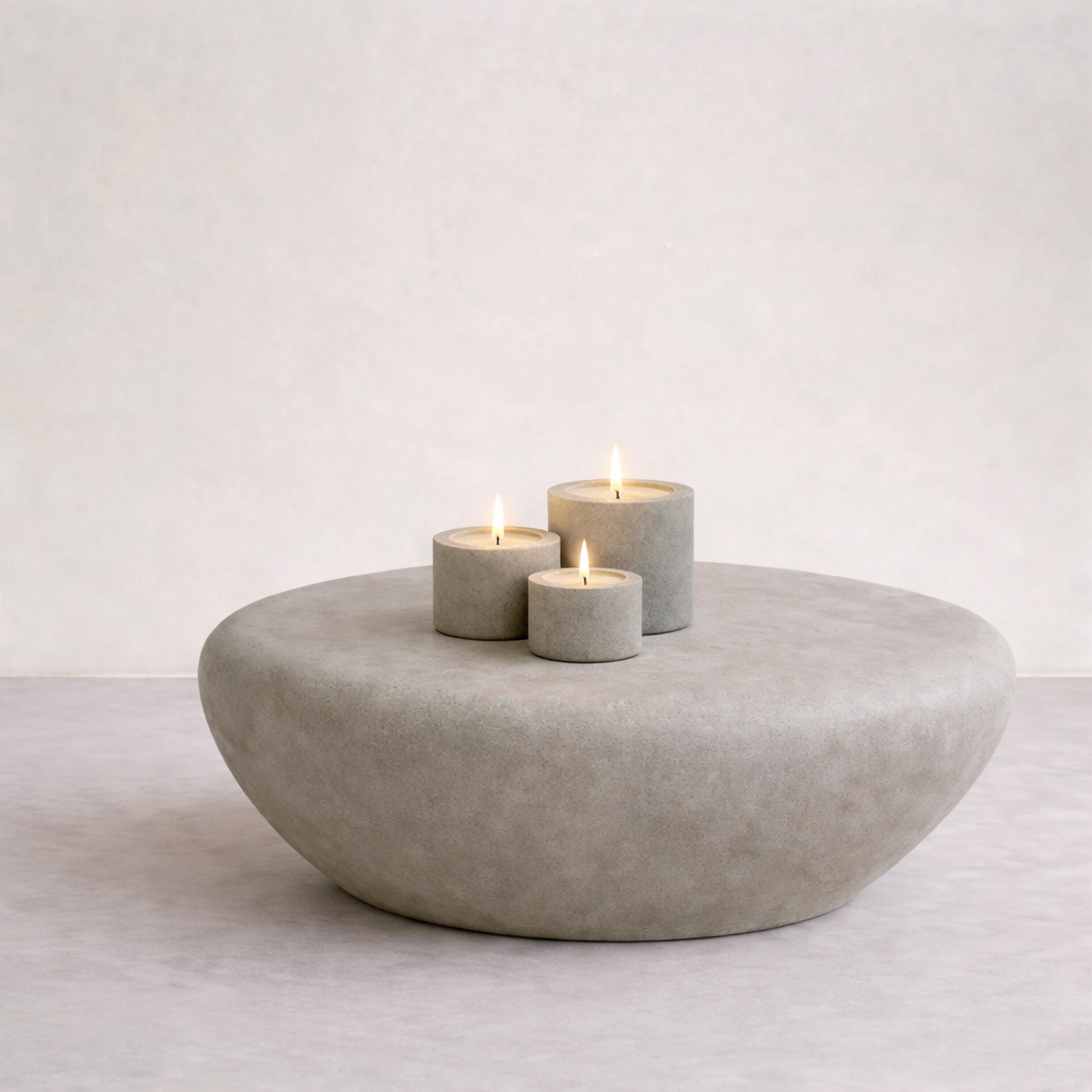 Mesa de Piedra Chica - Gris Claro